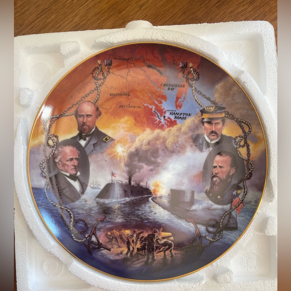 Bradford Exchange Civil War Commemorative Plates